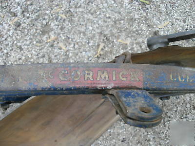 Farmall cub 193 moldboard plow w/ colter & depth handle