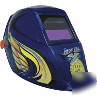 Hobart ffa forever blue auto-darkening hood