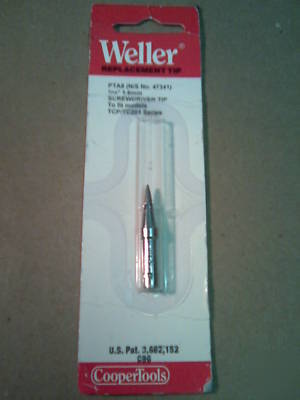 New weller replacement tip PTA8 screwdriver tcp/TC201