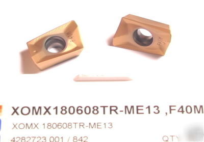 Xomx 180608TR-ME13 F40M seco inserts