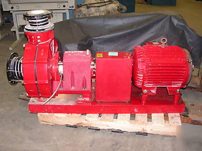Baldor 30 hp motor with a chem gard centrifugal pump