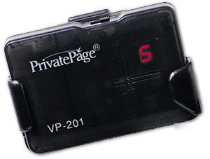 Command communications VP201-command vibrating/tone pag