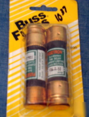 Genuine buss fuses 50 amp 250 volt fusetrons frn-r-50