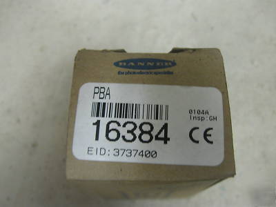 New pba banner 16384 power block in box input 120V ac