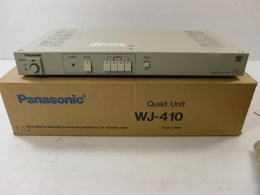 Panasonic wj-410 quad system security video control unt