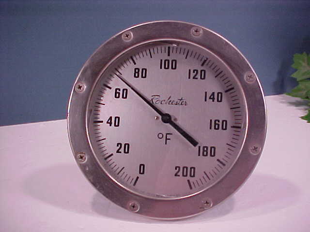Rochester heavy duty temperature gauge 200F