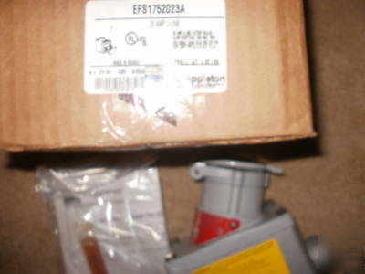  appleton EFS175-2023 hazardous location receptacle 