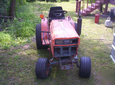 1985 kubota hst-e compact tractor hydrostatic 