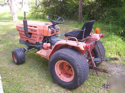 1985 kubota hst-e compact tractor hydrostatic 