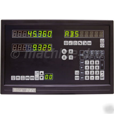 2 axis mill budget dro digital readout display console