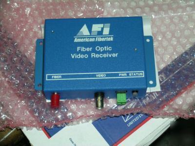 American fibertek mr-10 1 channel module video receiver