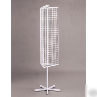 New 1 - triangle grid screen spinner display rack