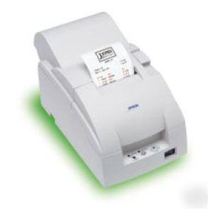 New epson tm-U220A pos printer serial ac white 