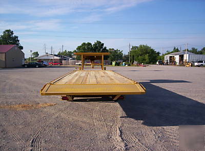 New heavy duty tilt equipment trailer, 21,000 gvwr 