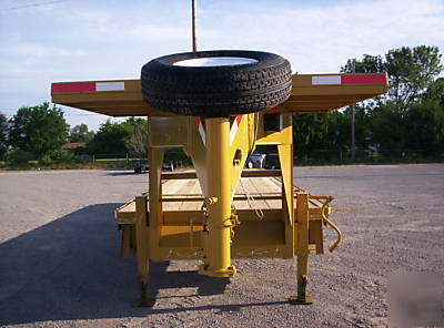 New heavy duty tilt equipment trailer, 21,000 gvwr 