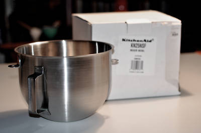 New kitchenaid commercial mixer bowl KN25NSF 5 quart
