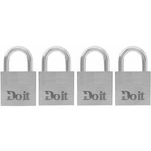 New master lock 1820QDIB 3/4IN alum 4PK padlock