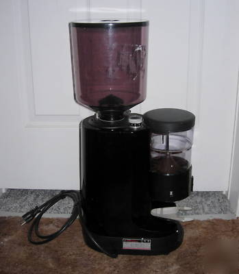Nuova simonelli model mdx coffee grinder used working