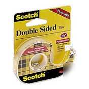 3M scotch double sided tape/dispenser 1/2IN x 250IN |1