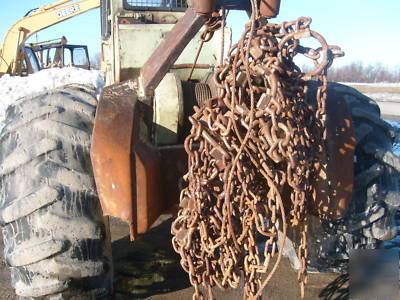 1996 franklin 560 cable skidder with chains in ohio 