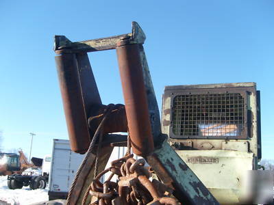 1996 franklin 560 cable skidder with chains in ohio 