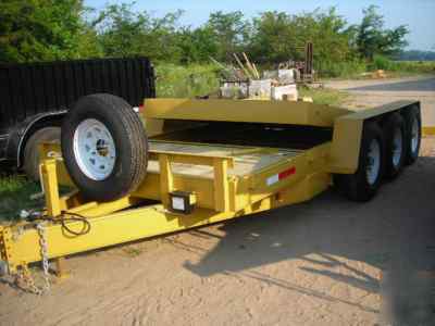 2010 18 + 4 tilt bed heavy duty 21 k trailer we ship