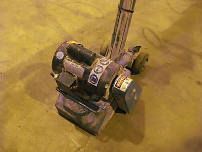 Bartell sp 8E electric concrete scarifier 2 hp motor