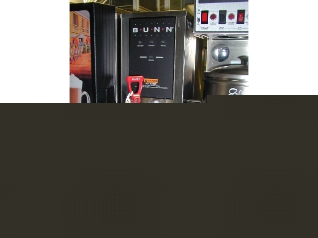 Bun hot water dispenser and heater