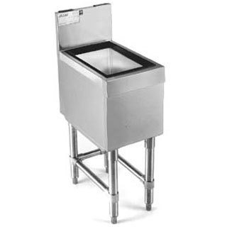 Eagle B24IC-24 underbar ice chest, stainless steel, 24