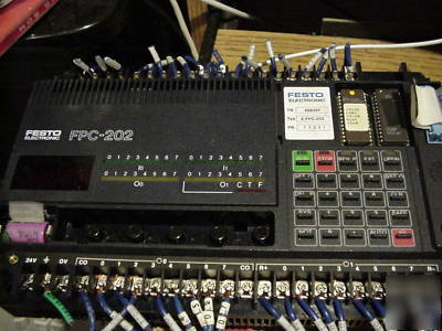 Festo plc with expansion module fpc-202