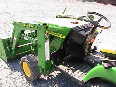 John deere 2210 hst tractor j 210 loader 4X4 diesel 197