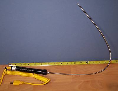 K-type thermocouple probe f. digital thermometer tc-5