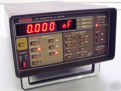 Keithley 595 quasistatic c-v meter