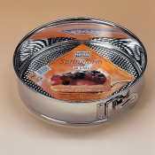 Tinplate springform pan w/ waffle bottom - 10X2.5