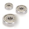 Bearings for tct router cutters & router bits