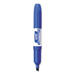 Bic great erase grip xl dry erase marker, blue , 12 mar