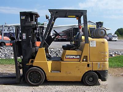 Caterpillar 10000 lb cap forklift 1999 low hours 2259