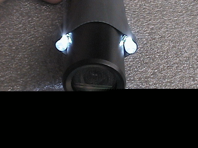 Color tube cave-house inspection camera+2 white led's