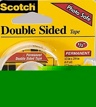 Scotch 3M double sided tape #136 photos film lot of 3 