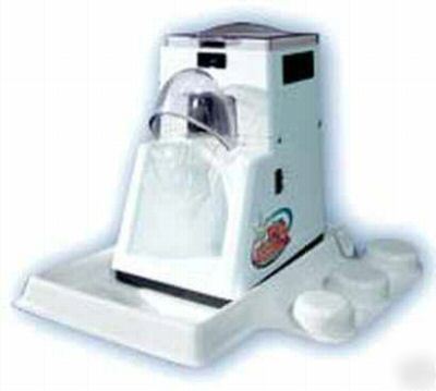 Ice shaver icee snow cone machine maker drip tray+ foot