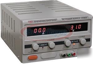 Mastech HY3020E dc power supply var 0-30 v @ 0-20 amps