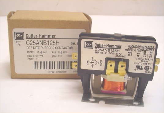 New eaton cutler hammer definite purpose contactor 