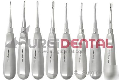 New kit of 8 dental luxators luxation bone preservative