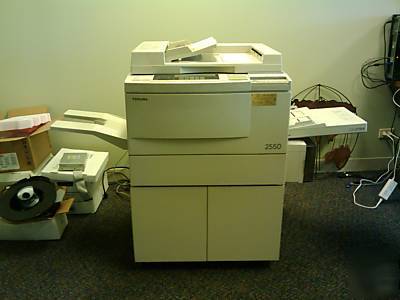 Toshiba 2550 copy machine (needs a service)