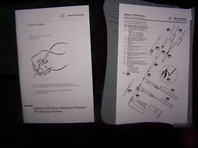 Agilent 1161A miniature passive oscilloscope probes