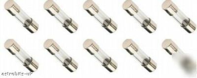 10 x 20MM 2A slow blow anti surge time delay fuses T2A