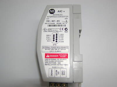 A b advanced interface converter 1761-net-aic ser b