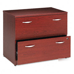 Bush series c twodrawer lateral file