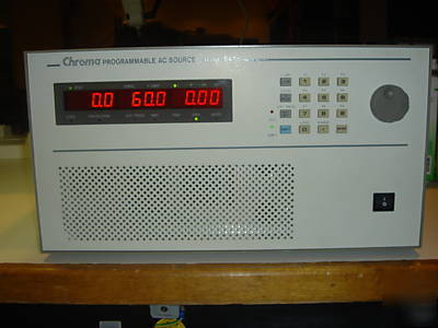 Chroma 6415 1500VA ac source 0~300V/45-1000HZ