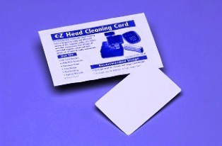 Credit card cleaning cards for pos and atm badges paper